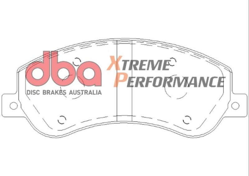DBA 06-18 Ford Transit XP Extreme Performance Brake Pads-thumbmail-3