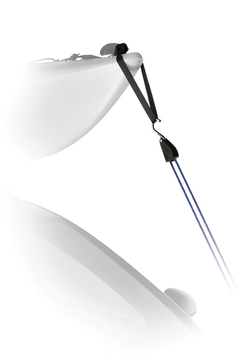 Thule QuickDraw Ratchet System (For Boat Bow/Stern) Includes (2) 13in. Rope & 4 Hooks - Black/Silver-thumbmail-4