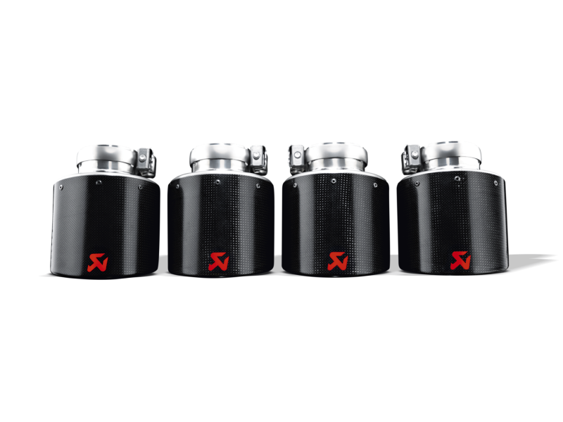 Akrapovic 06-13 Chevrolet Corvette ZO6/ZR1 (C6) Tail Pipe Set (Carbon 125 mm)-thumbmail-4