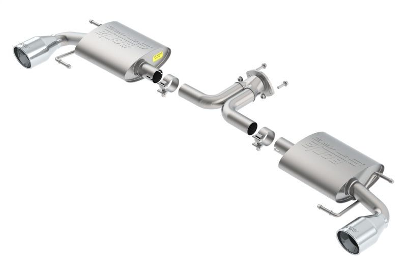 Borla 14-16 Mazda 3 2.0/2.5L AT/MT FWD S-Type Cat-Back Exhaust Single Split Rear Exit-thumbmail-2