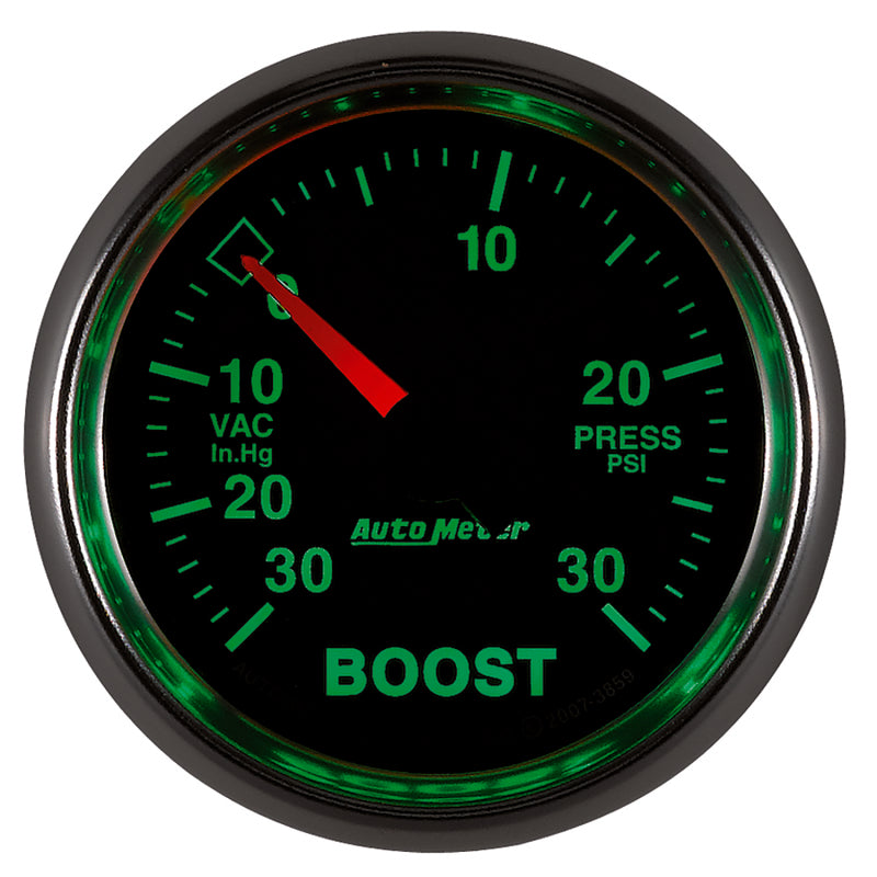 Autometer GS 30inhg-30PSI Digital Vac/Boost Gauge-thumbmail-2