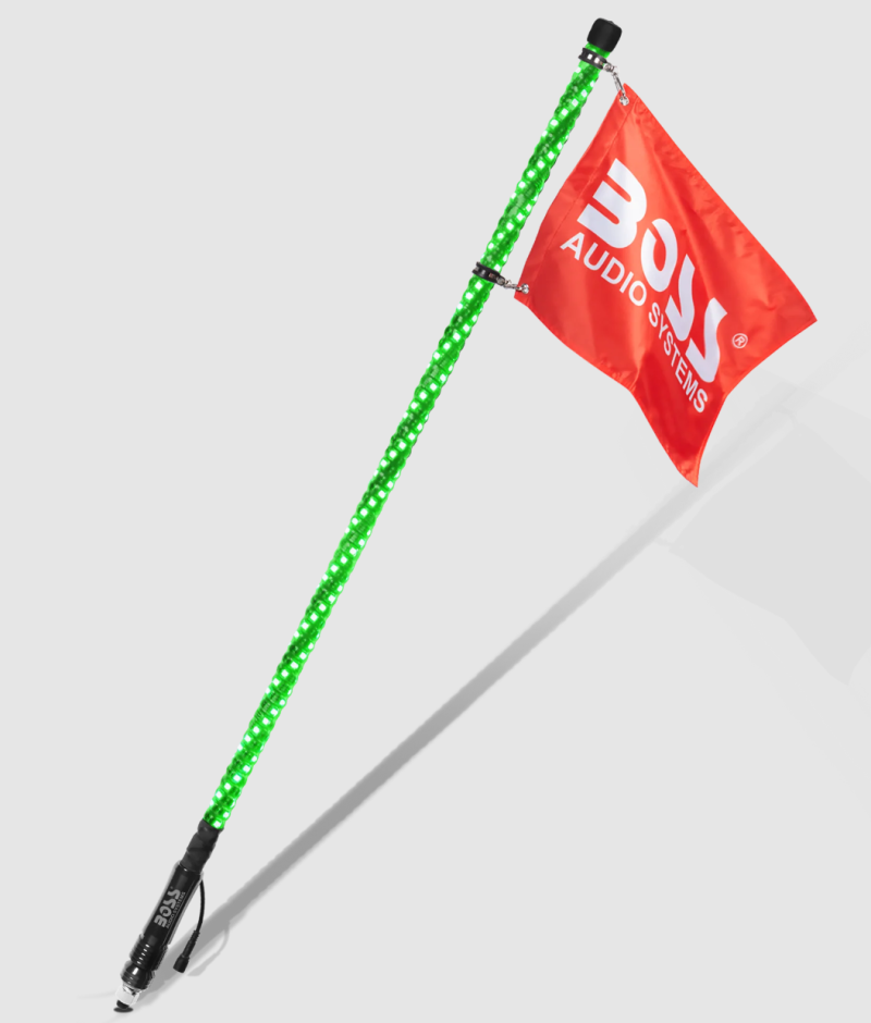Boss Audio Systems ATV Whip Antenna/ 48 inch/ Multicolor/ IP67 Weatherproof-thumbmail-2