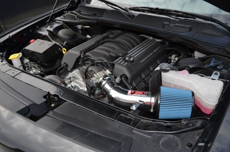 Injen 11-20 Dodge Challenger SRT-8 6.4L V8 Polished Power-Flow Short Ram Intake-thumbmail-3