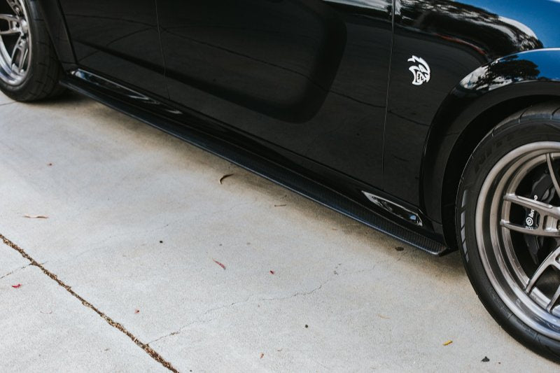 Anderson Composites 20-21 Dodge Charger Hellcat Type-MB Wide Body Rocker Panel Splitter-thumbmail-4