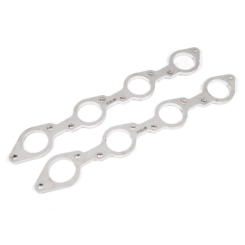 Stainless Works Big Block Chevy Round Port Header 304SS Exhaust Flanges 1-7/8in Primaries-thumbmail-1