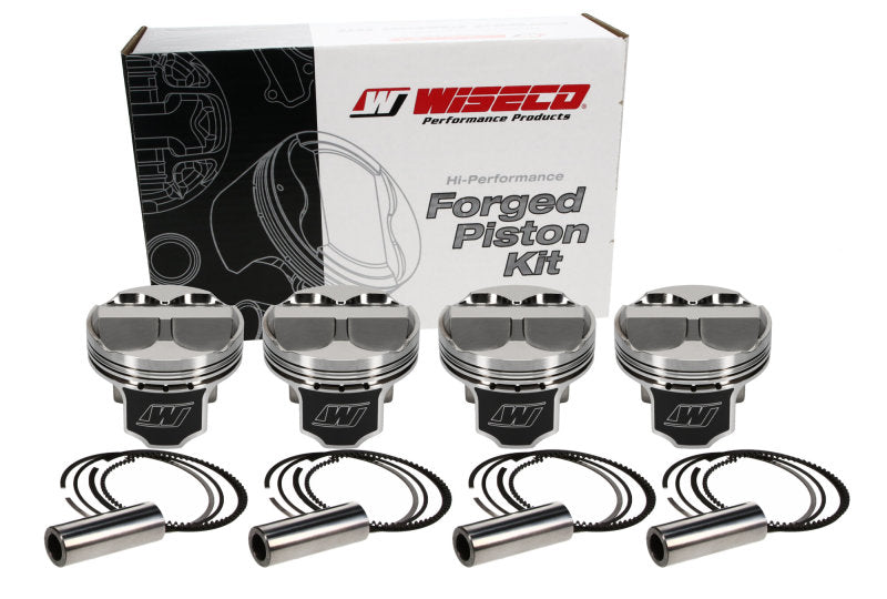 Wiseco Acura 4v Domed +8cc STRUTTED 87.50MM Piston Kit-thumbmail-6