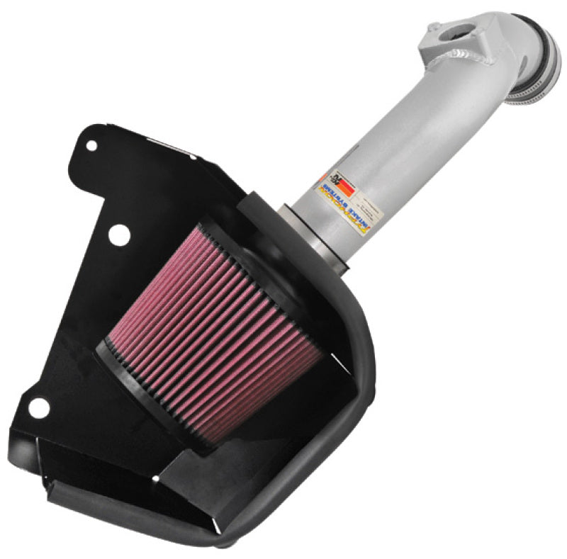 K&N 07 Mitsubishi Lancer L4-2.0L Silver Typhoon Short Ram Intake-thumbmail-2