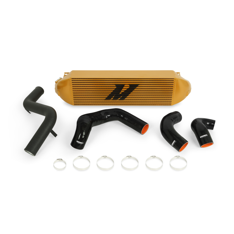 Mishimoto 2013+ Ford Focus ST Gold Intercooler w/ Black Pipes-thumbmail-2