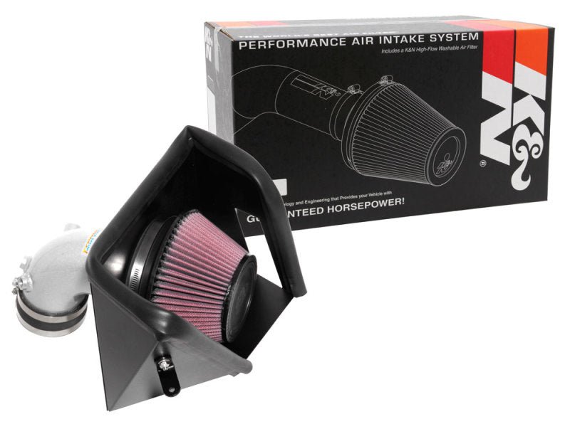 K&N 2018 Kia Stinger L4-2.0L F/I Silver Typhoon Short Ram Intake-thumbmail-12