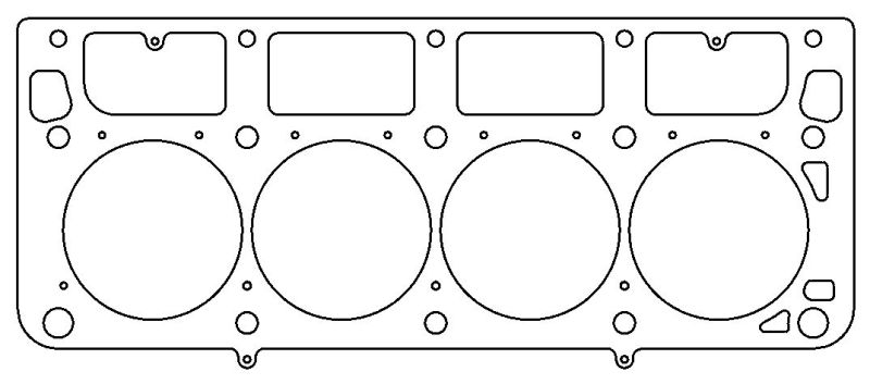 Cometic GM LS1 (w/M.I.D. Sleeves) 3.910 inch Bore .040 inch MLS Headgasket-thumbmail-5