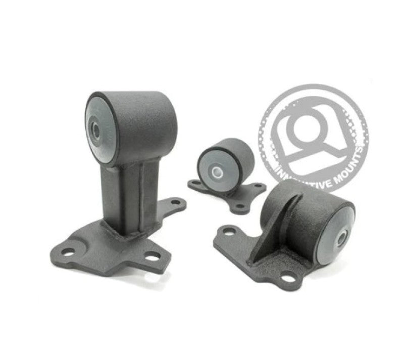 Innovative 94-97 Accord H-Series Black Steel Mounts 95A Bushings-thumbmail-1
