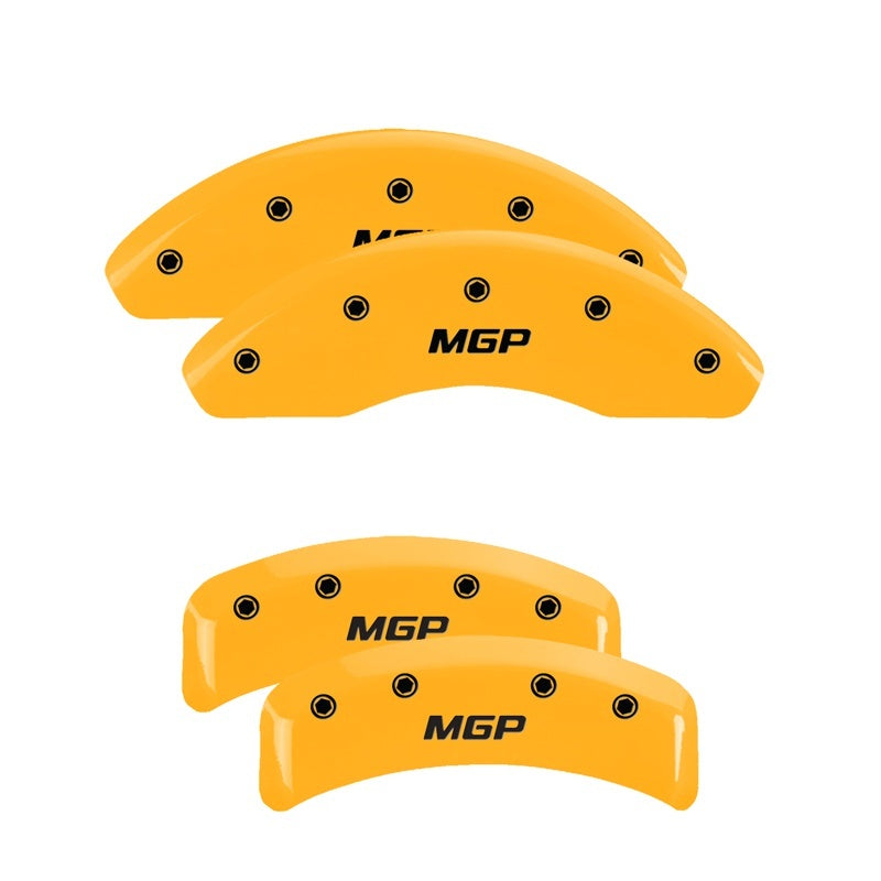 MGP 4 Caliper Covers Engraved Front & Rear MGP Yellow finish black ch-thumbmail-1