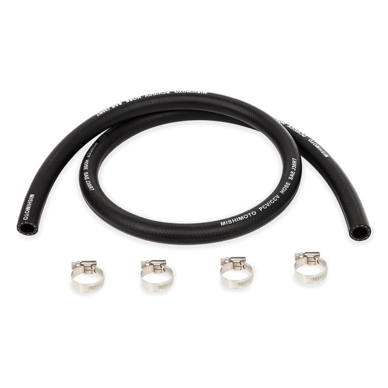 Mishimoto 1.0in x 4in Hose w/ 4 Clamps-thumbmail-1