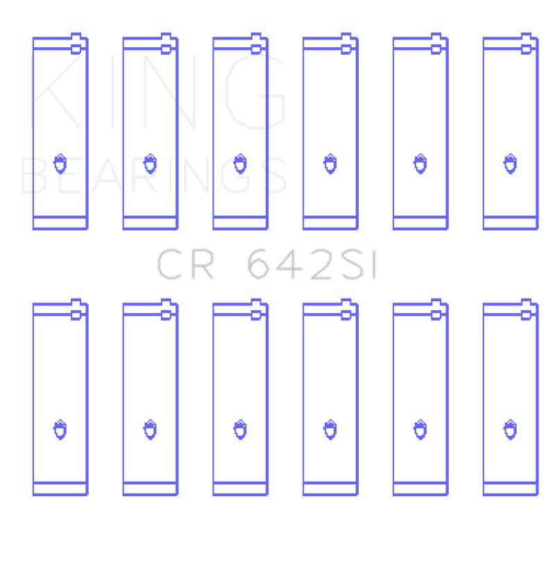 CONNECTING ROD BEARING SET, For FORD V6 177CI 2.8L, 245CI 4.0L-thumbmail-2
