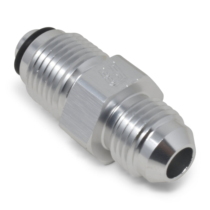 Russell Performance -6 AN (male to 9/16in-18 O-ring seal) Power Steering Adapter. Clear anodized-thumbmail-8