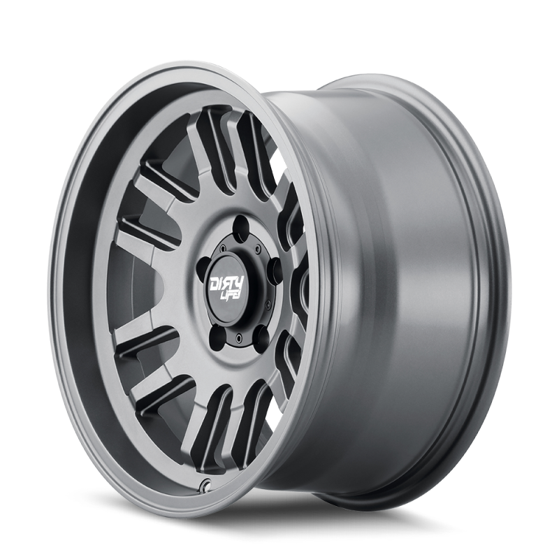 Dirty Life 9310 Canyon 17x9 / 6x135 BP / 0mm Offset / 87.1mm Hub Satin Graphite Wheel-thumbmail-2