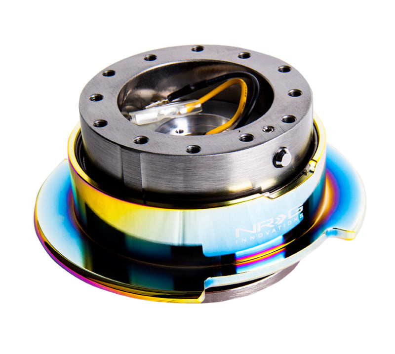NRG Quick Release Gen 2.5 - Gunmetal Body / Neochrome Ring-thumbmail-2