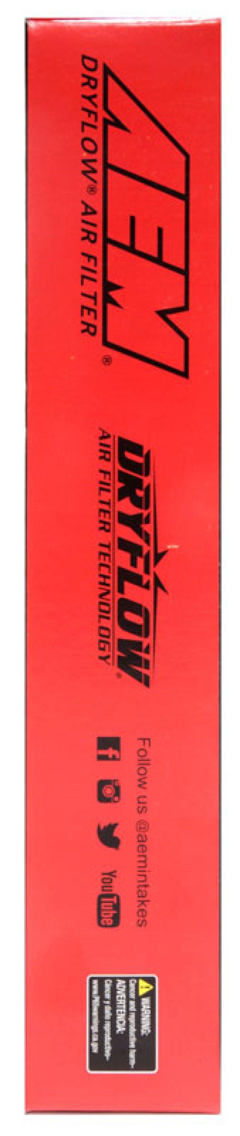 AEM 17-20 Subaru BRZ 2.0L DryFlow Air Filter-thumbmail-5
