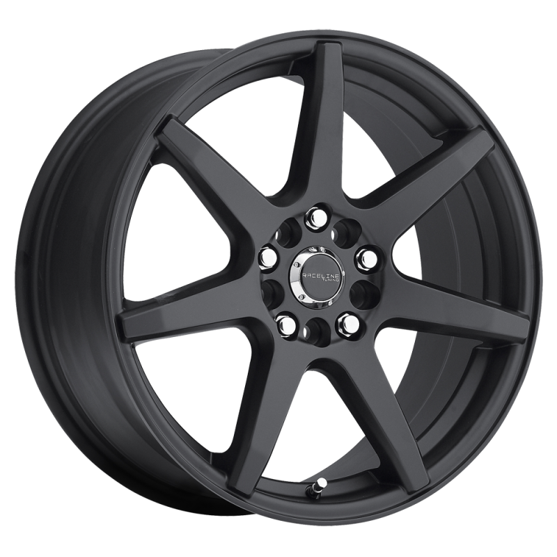 Raceline 131B Evo 16x7in / 4x100/4x108 BP / 40mm Offset / 72.62mm Bore - Satin Black Wheel-thumbmail-1