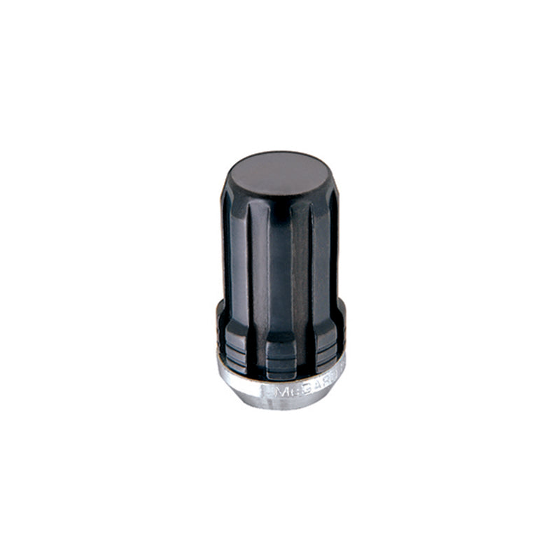 McGard SplineDrive Lug Nut (Cone Seat) 1/2-20 / 1.60in. Length (4-Pack) - Black (Req. Tool)-thumbmail-3