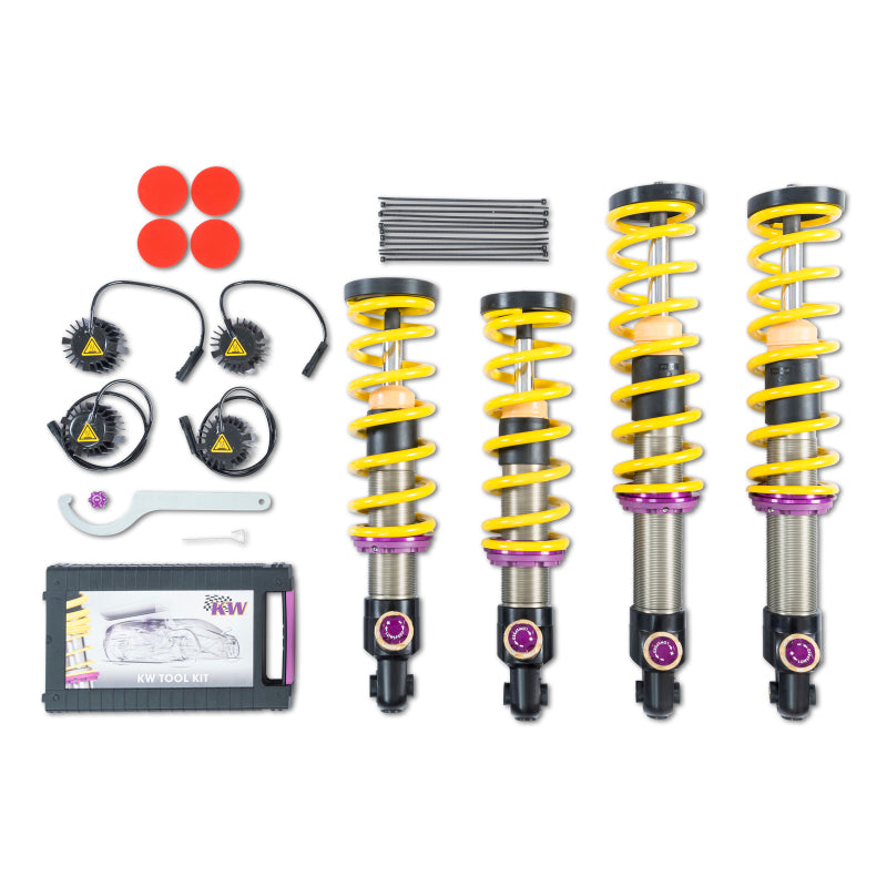 KW Coilover Kit V4 2016+ Mercedes AMG GT/GT S/GT C Coupe w/ Adaptive Suspension-thumbmail-1