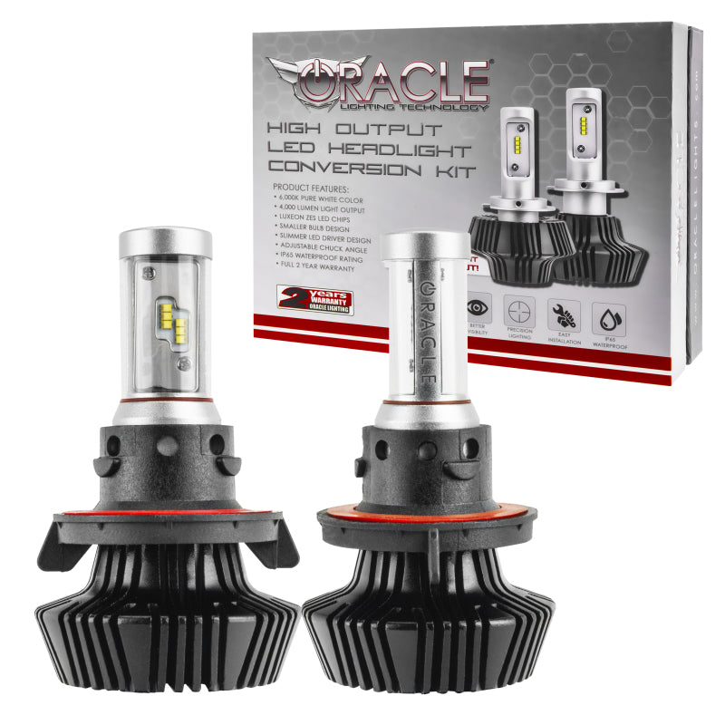 Oracle H13 4000 Lumen LED Headlight Bulbs (Pair) - 6000K-thumbmail-4