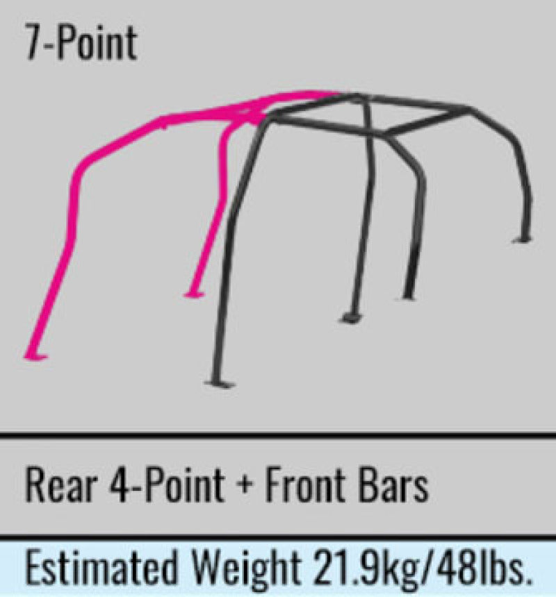 Cusco Chro-moly Roll Cage 4 Passenger 7P CZ4A (S/O / No Cancel)-thumbmail-1
