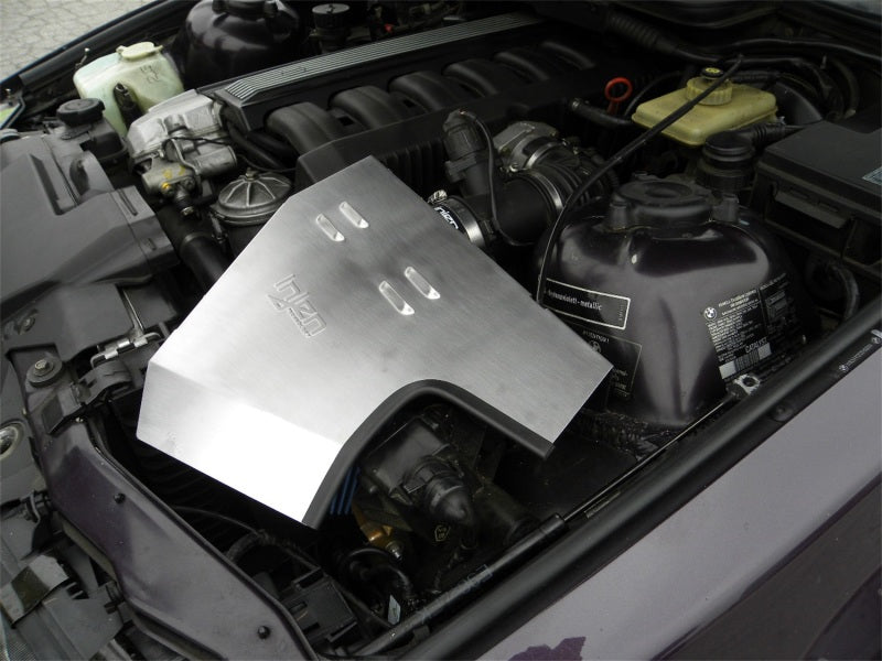 Injen 92-99 BMW E36 323i/325i/328i/M3 3.0L Polished Air Intake w/ Heat-Shield and Louvered Top Cover-thumbmail-6