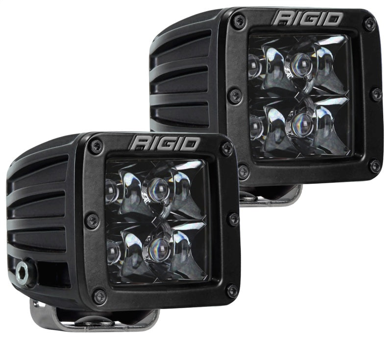 Rigid Industries D-Series Midnight Edition - Spot - Set of 2-thumbmail-1