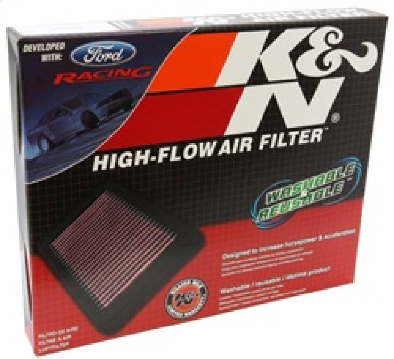 K&N 10 Ford Mustang GT 4.6L-V8 Drop In Air Filter-thumbmail-16