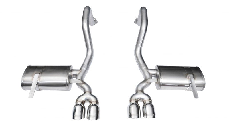 Corsa 97-04 Chevrolet Corvette C5 Z06 5.7L V8 Polished Xtreme Axle-Back Exhaust-thumbmail-2