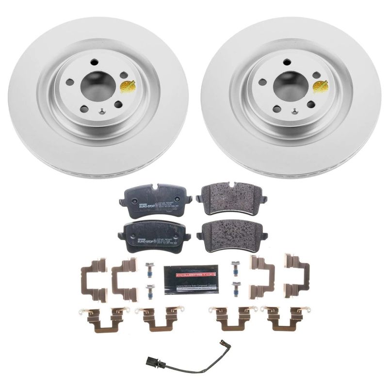 Power Stop 16-18 Audi A7 Quattro Rear Euro-Stop Brake Kit-thumbmail-1