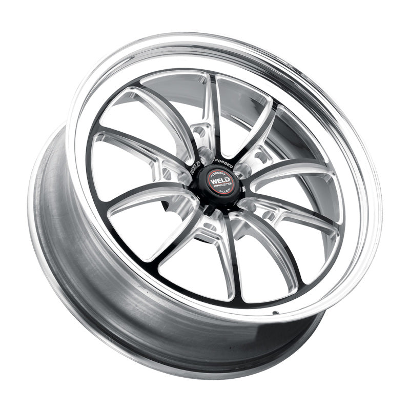 Weld S80 20x9 / 5x115 BP / 6.3in BS Black Wheel (High Pad) - Non-Beadlock-thumbmail-1