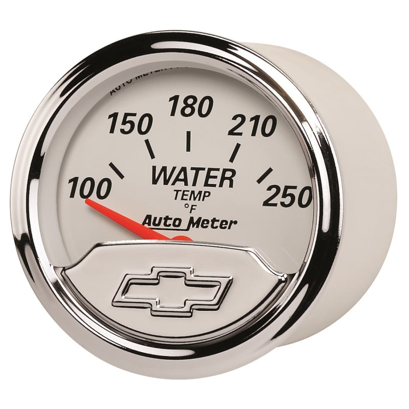 Autometer Chevy Vintage 2in 100-250 Deg F Short Sweep Electronic Water Temp Gauge-thumbmail-2