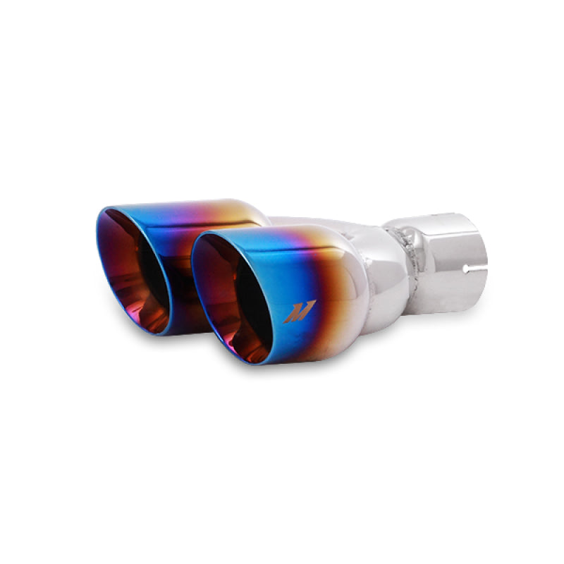 Mishimoto 14-16 Ford Fiesta ST 1.6L 2.5in Stainless Steel Resonated Cat-Back Exhaust w/ Burnt Ti-thumbmail-6