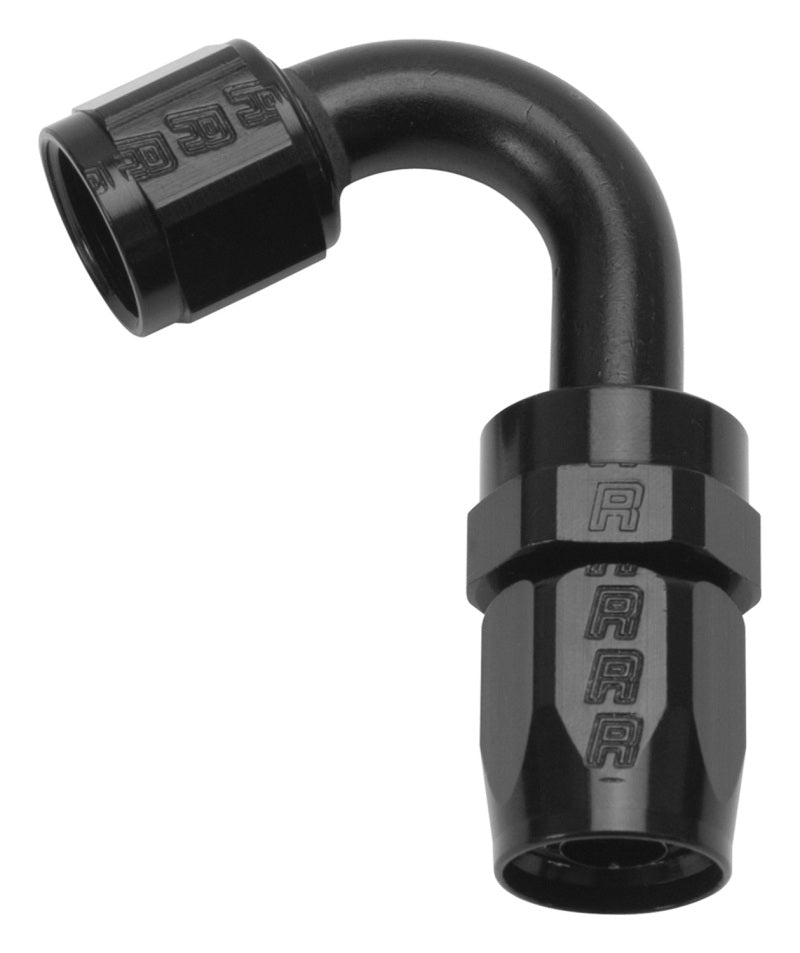 Russell Performance -10 AN Black 120 Degree Full Flow Swivel Hose End-thumbmail-1