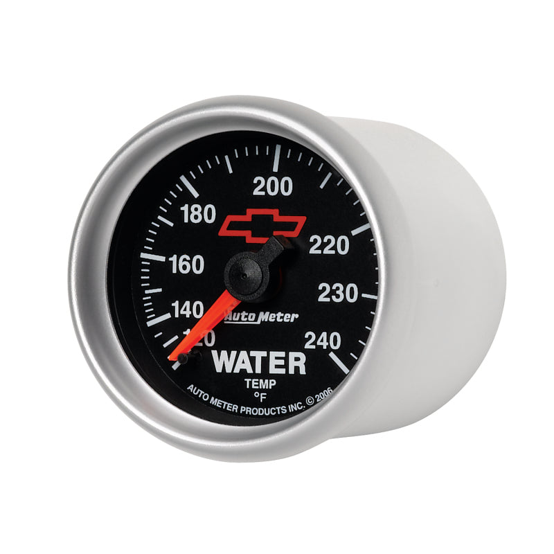 Autometer Sport-Comp II 2-1/16in 120-240 Deg Mechanical Water Temp Gauge - Bowtie Black-thumbmail-2