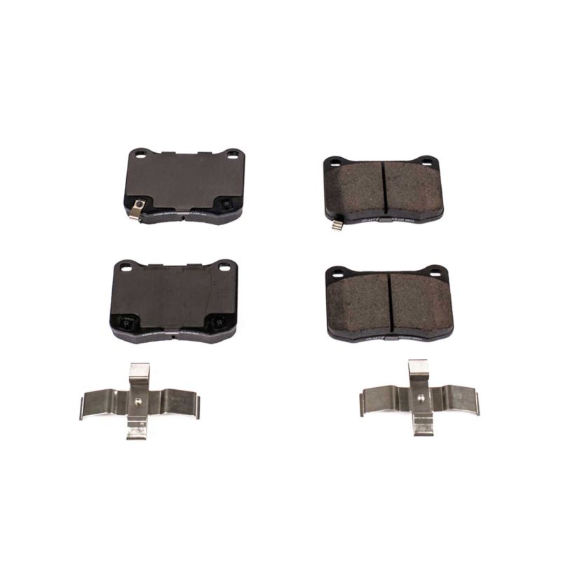 Power Stop 08-14 Lexus IS F Rear Z17 Evolution Ceramic Brake Pads w/Hardware-thumbmail-1