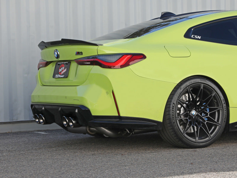 aFe MACHForce XP Exhausts Cat-Back SS 21 BMW M2 Competition L6-3.0L w/Polished Tips-thumbmail-3