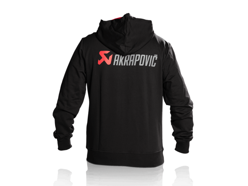 Akrapovic Mens Akrapovic Logo Black Hoodie - L-thumbmail-1