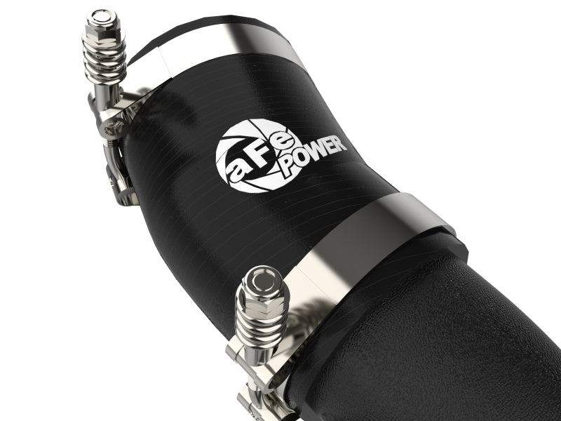 AFE 18-22 Kia Singer V6-3.3L BladeRunner Alum Hot/Cold Charge Pipe Kit Black-thumbmail-3