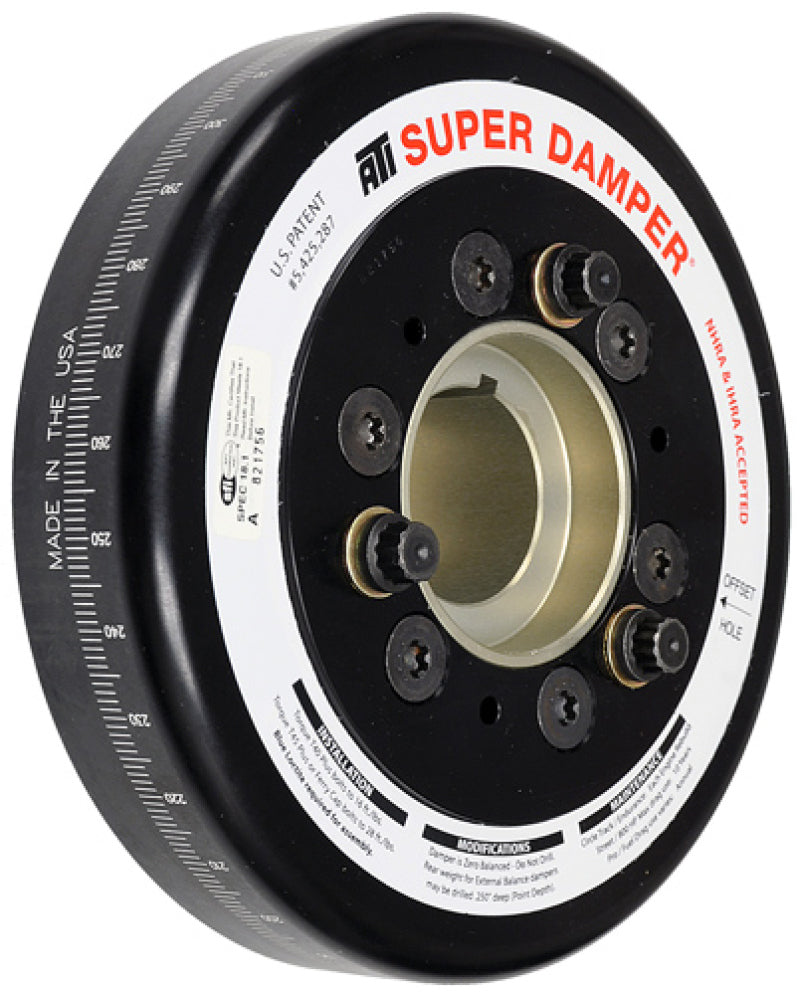 ATI Damper - 7.074in - Alum LW - Chevy BB - 3 Ring - Alum Hub-thumbmail-1