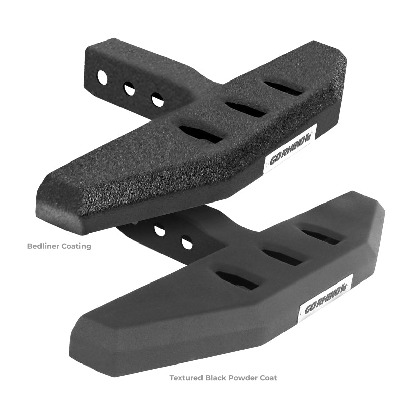 Go Rhino RB20 Slim Hitch Step - 18in. Long / Universal (Fits 2in. Receivers) - Bedliner Coating-thumbmail-2
