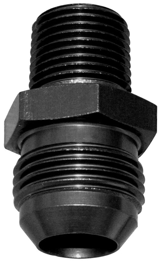 Moroso 1/2in NPT to -12An Fitting - Aluminum - Single