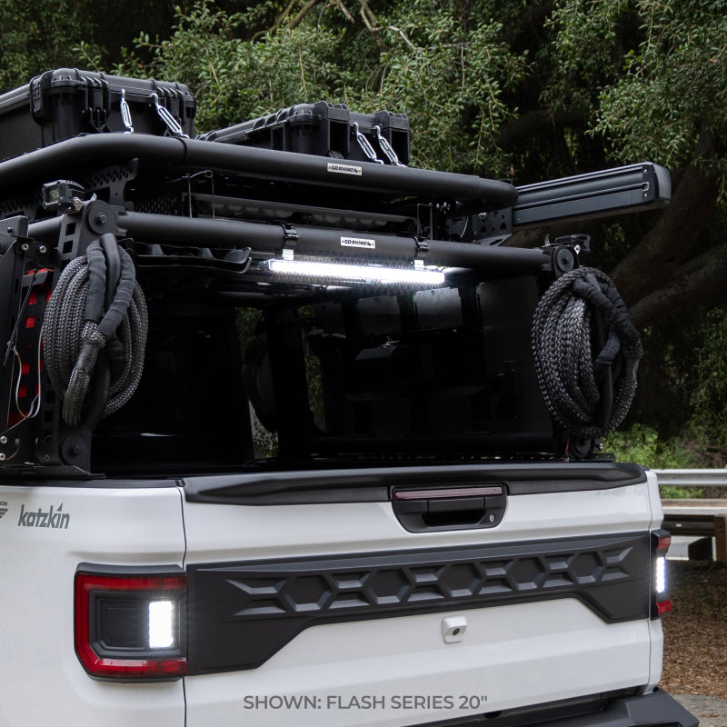 Go Rhino Xplor Flash Series Sgl Multi Function LED Light Bar (Track Mount) 20in. - Blk-thumbmail-7