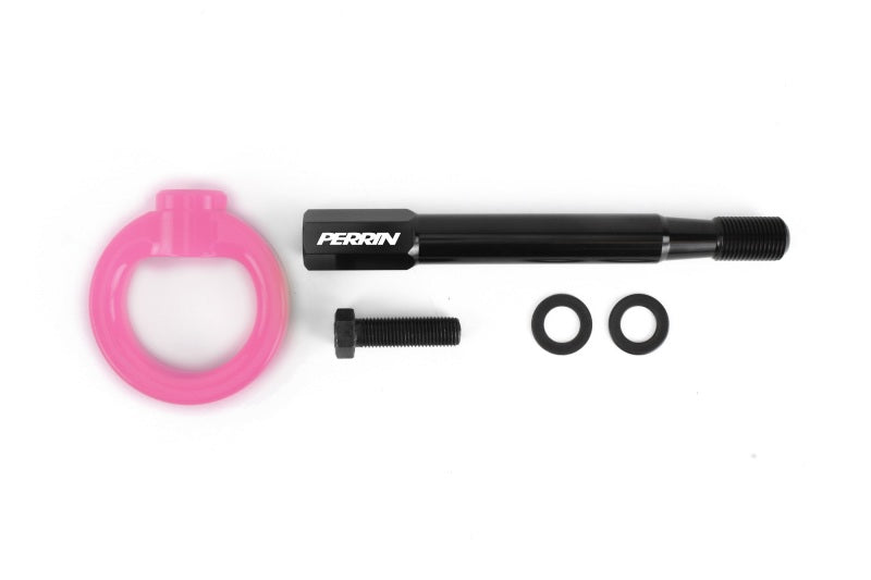 Perrin 2022+ BRZ/GR86 Tow Hook Kit (Front) - Hyper Pink-thumbmail-2