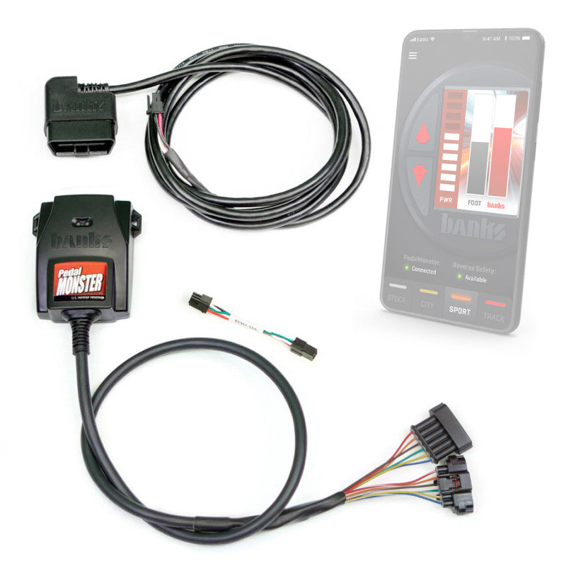 Banks Power Pedal Monster Kit (Stand-Alone) - Molex MX64 - 6 Way - Use w/Phone-thumbmail-4