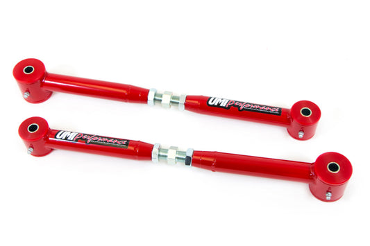 UMI Performance 05-14 Ford Mustang Adjustable Lower Control Arms w/ Polyurethane Bushings