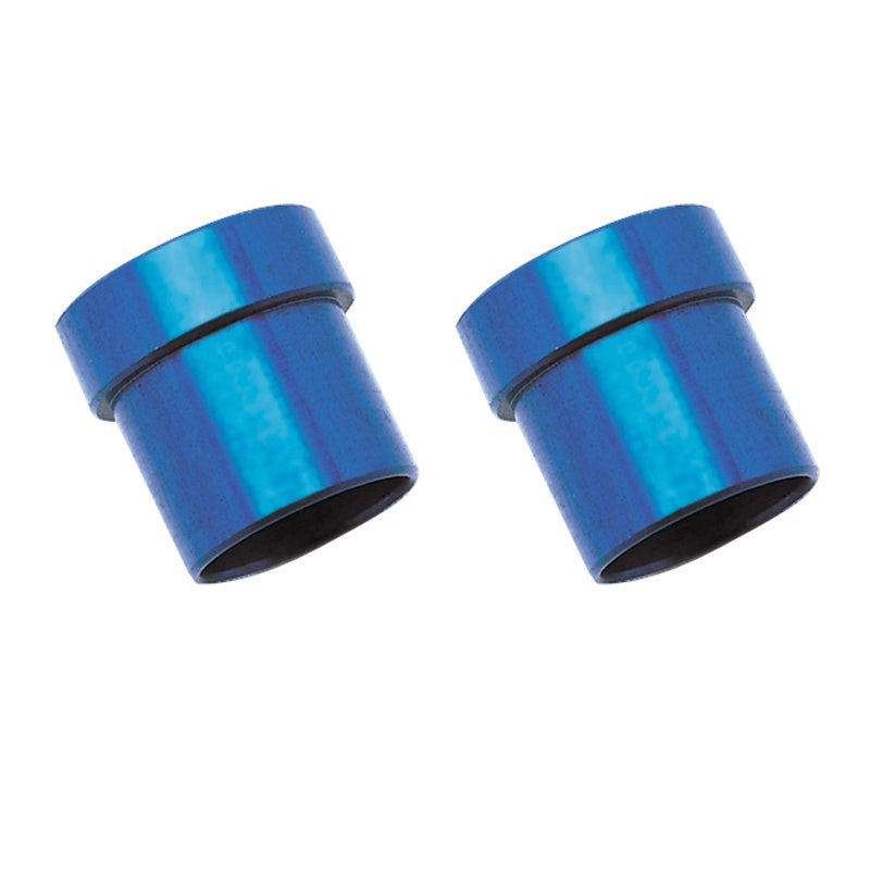 Russell Performance -8 AN Tube Sleeve 1/2in dia. (Blue) (2 pcs.)-thumbmail-3
