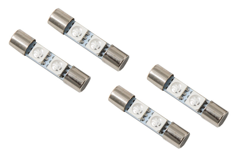 Diode Dynamics 28mm SMF2 LED Bulb - Red Set of 4-thumbmail-1